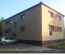 Revitalizace bytového domu Sídliště Vyšný 103, Český Krumlov